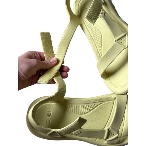 Teva Hurricane Drift Sandals Slingback Open Toe Yellow size 7 - Picture 9 of 10